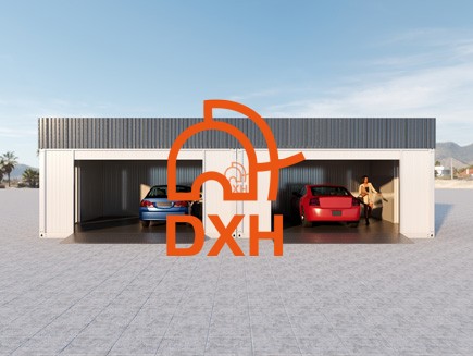 Double Car Container Garages