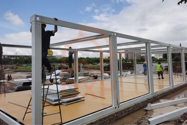 Installation Guide for 20ft Detachable Container House Installation Guide for 20ft Detachable Container House